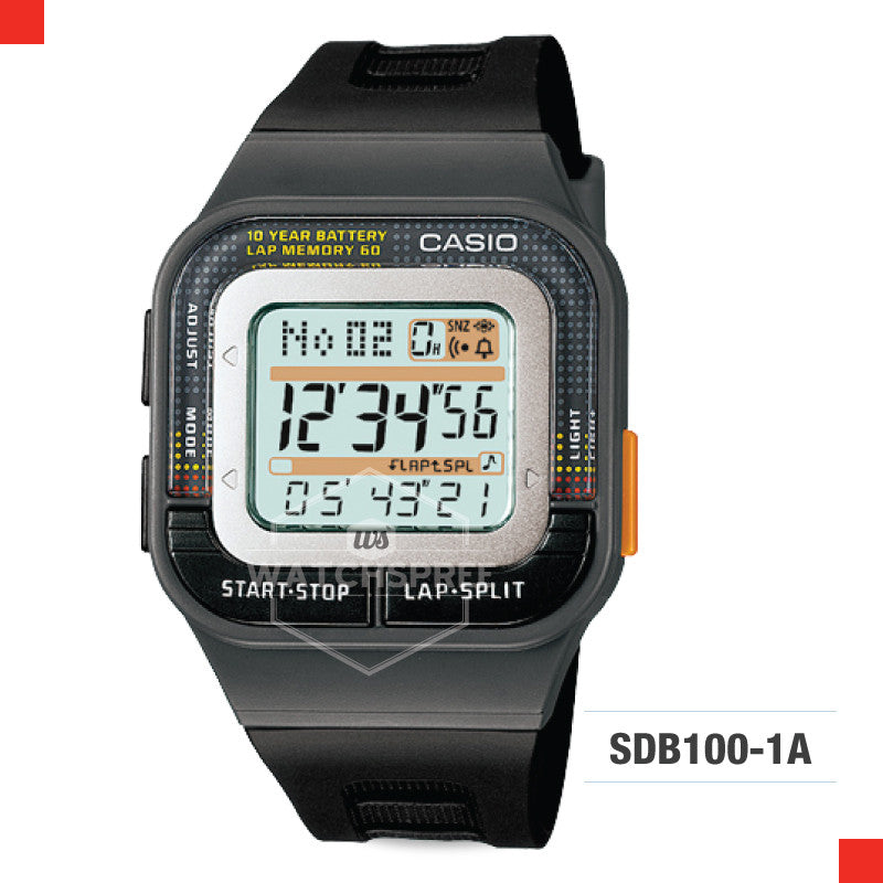 Casio Sports Watch SDB100-1A Watchspree