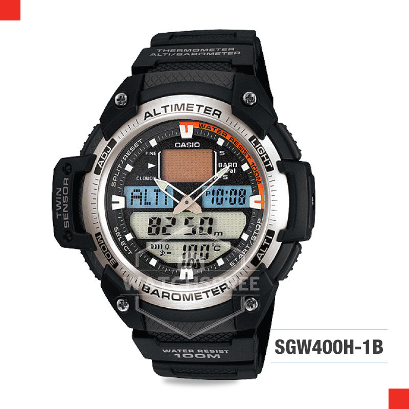 Casio Sports Watch SGW400H-1B Watchspree