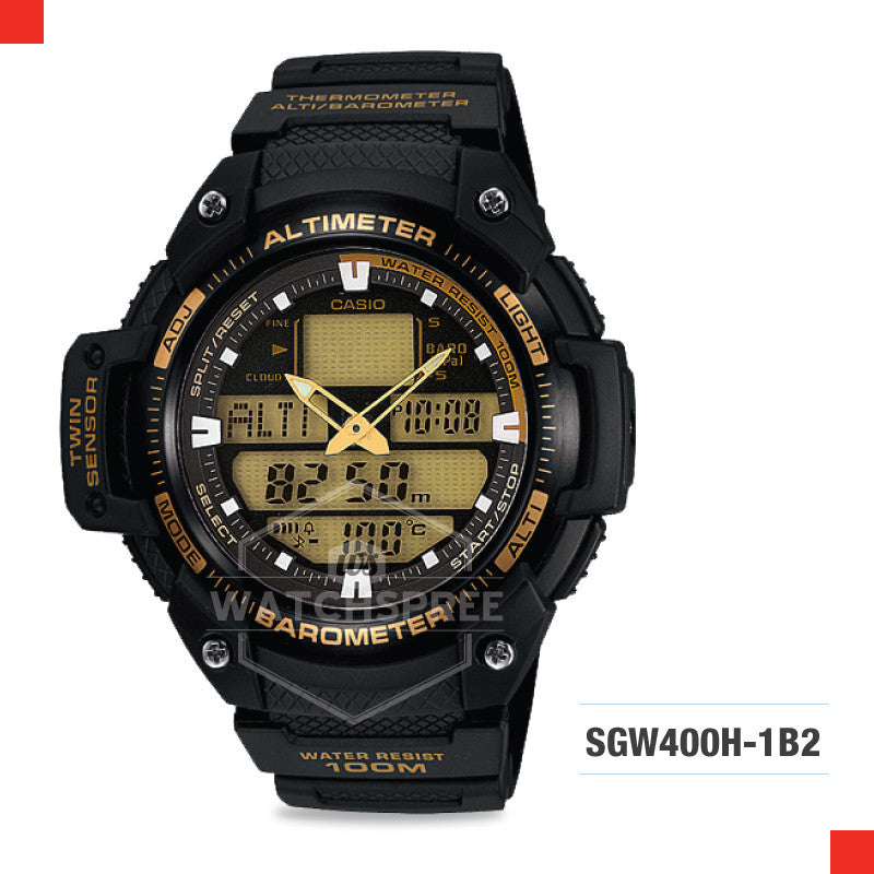 Casio Sports Watch SGW400H-1B2 Watchspree