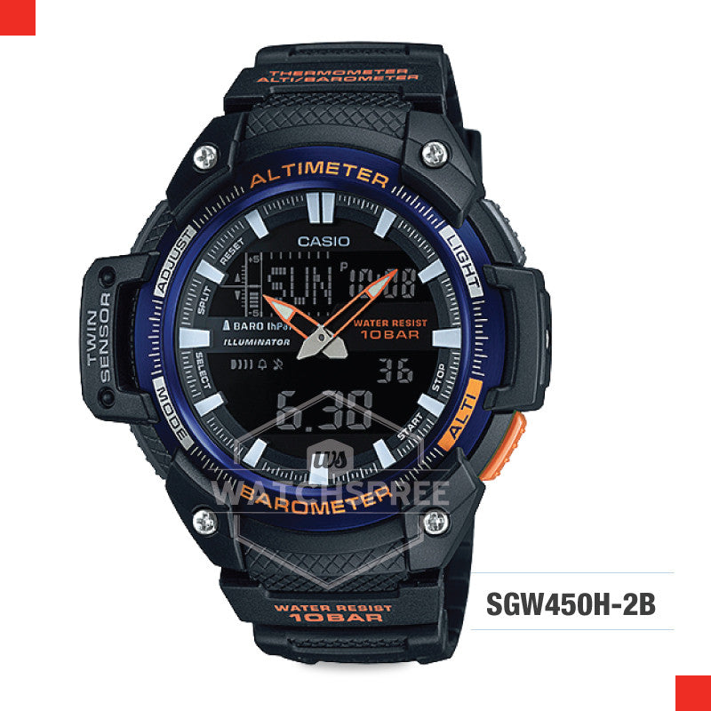 Casio Sports Watch SGW450H-2B Watchspree