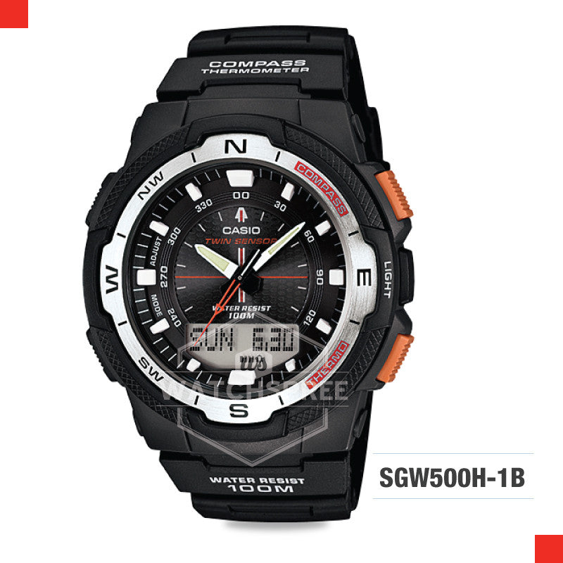 Casio Sports Watch SGW500H-1B Watchspree
