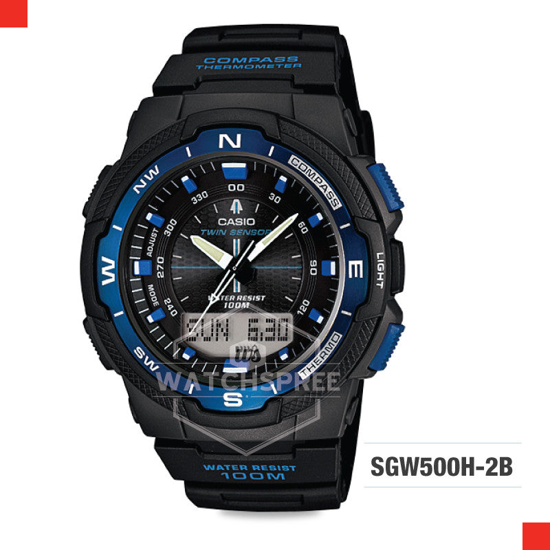Casio Sports Watch SGW500H-2B Watchspree