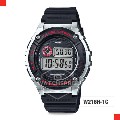 Casio Sports Watch W216H-1C Watchspree