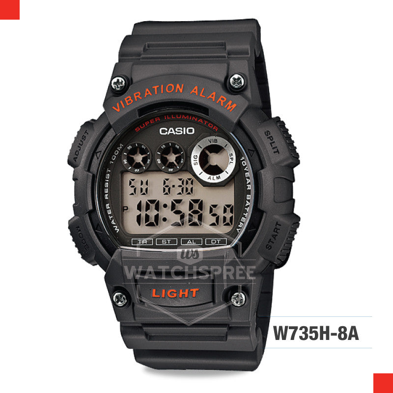 Casio Sports Watch W735H-8A Watchspree