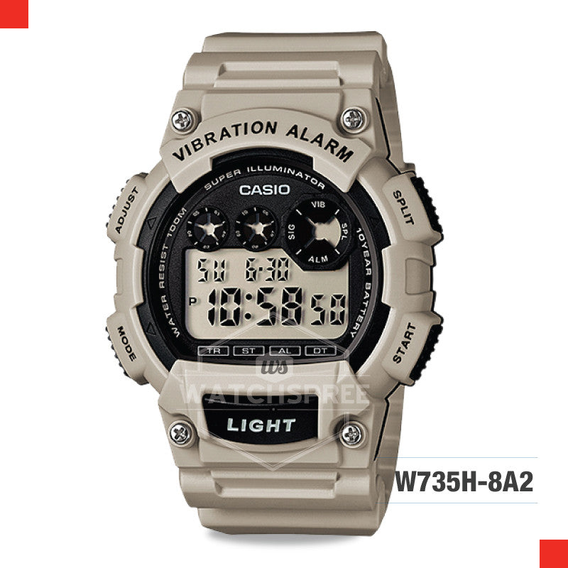 Casio Sports Watch W735H-8A2 Watchspree