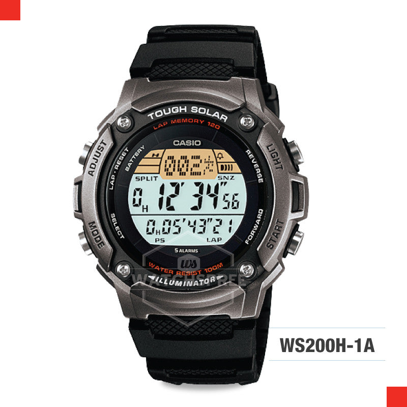 Casio Sports Watch WS200H-1A Watchspree