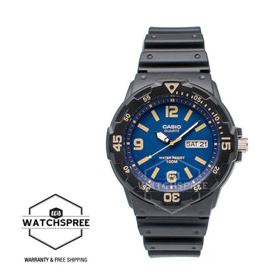 Casio Standard Analog-Men's Resin Strap Watch MRW200H-2B3 Watchspree