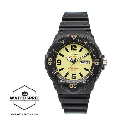 Casio Standard Analog-Men's Resin Strap Watch MRW200H-5B Watchspree