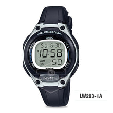 Load image into Gallery viewer, Casio Standard Digital Black Resin Strap Watch LW203-1A Watchspree
