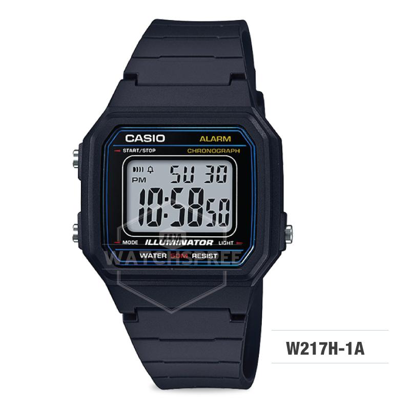 Casio Standard Digital Watch W217H-1A Watchspree