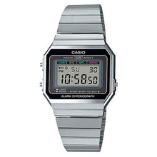 Load image into Gallery viewer, Casio Vintage Standard Digital Silver Stainless Steel Band Watch A700W-1A Watchspree
