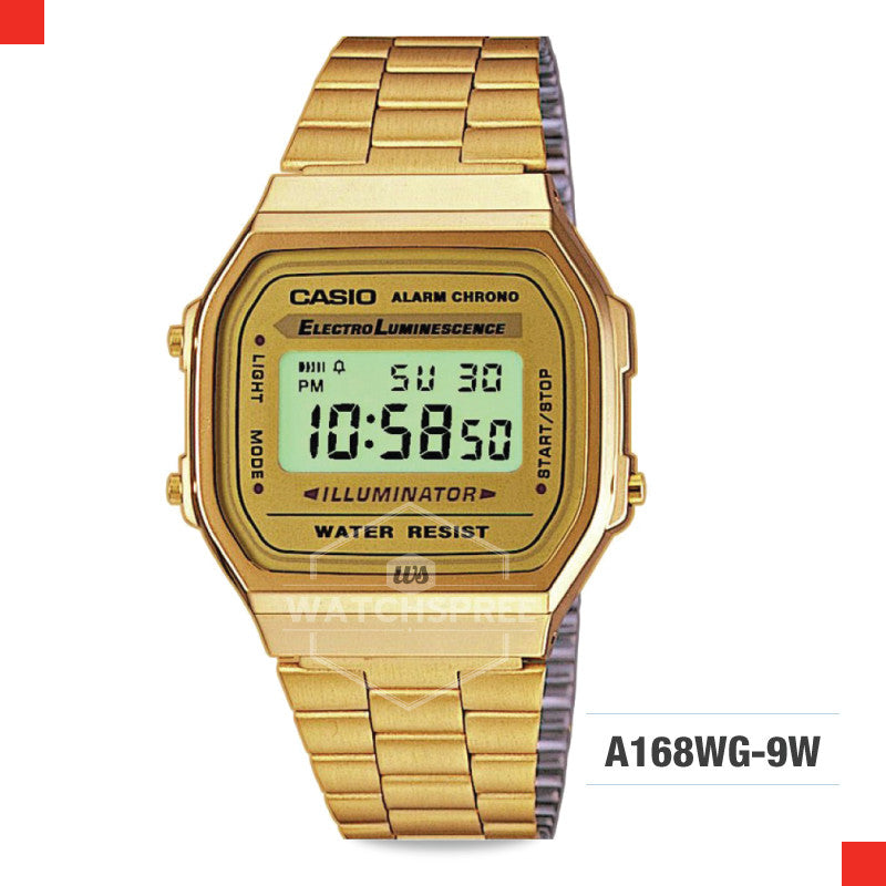 Casio Vintage Watch A168WG-9W Watchspree