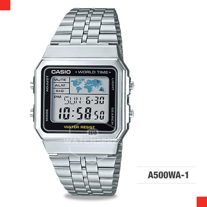 Casio Vintage Watch A500WA-1D Watchspree