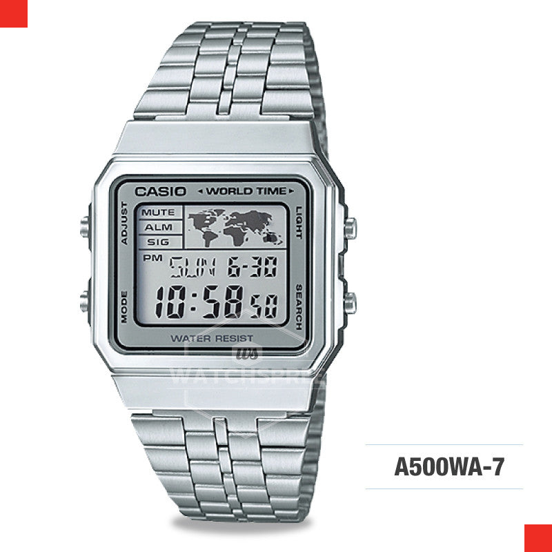 Casio Vintage Watch A500WA-7D Watchspree