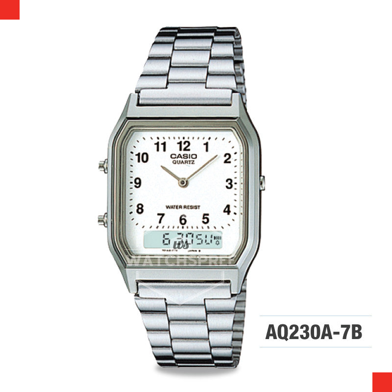 Casio Vintage Watch AQ230A-7B Watchspree
