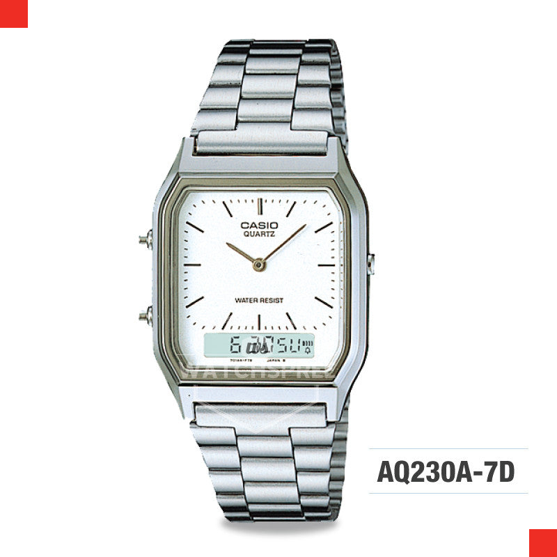 Casio Vintage Watch AQ230A-7D Watchspree