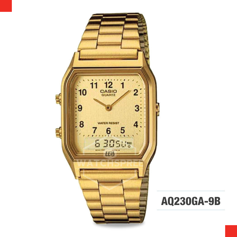 Casio Vintage Watch AQ230GA-9B Watchspree