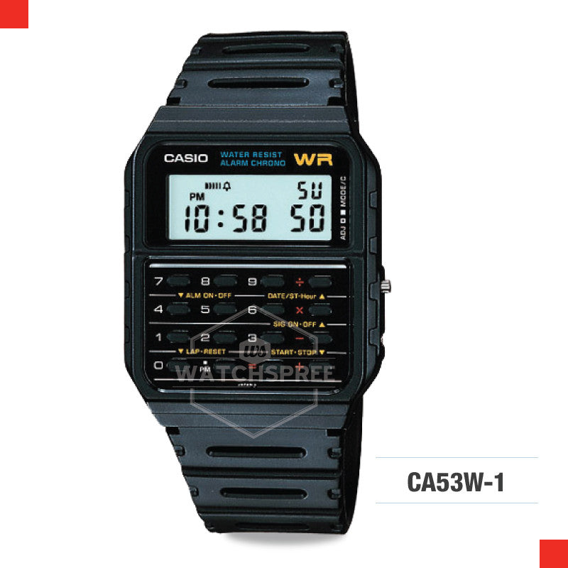 Casio Vintage Watch CA53W-1Z Watchspree