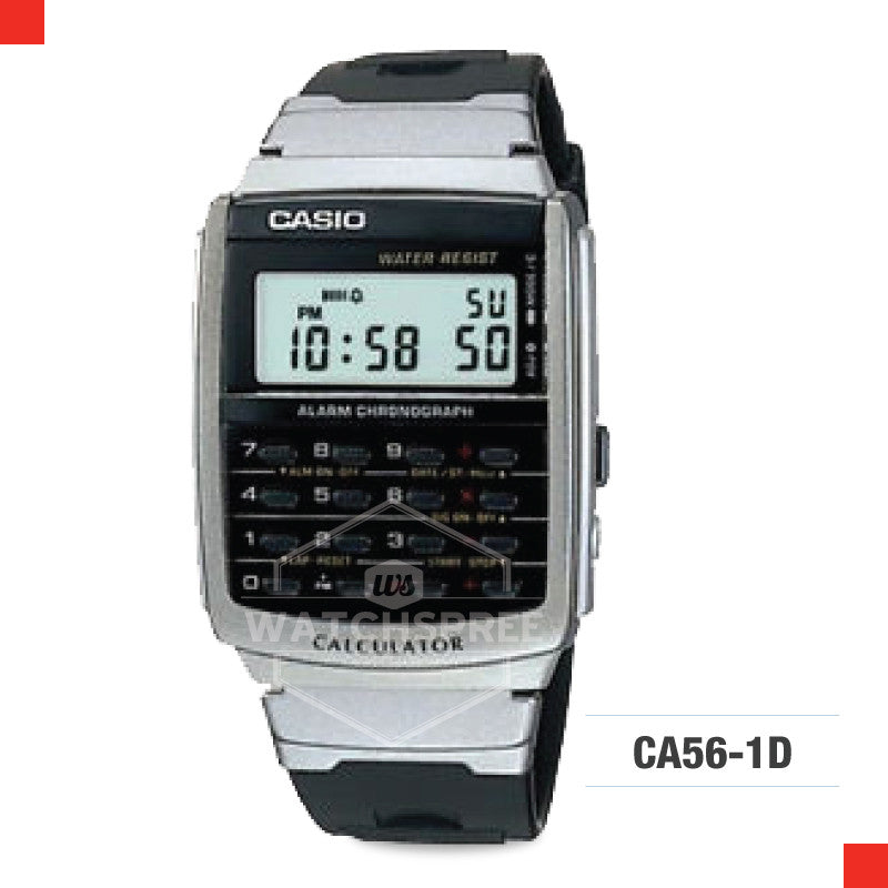 Casio Vintage Watch CA56-1D Watchspree
