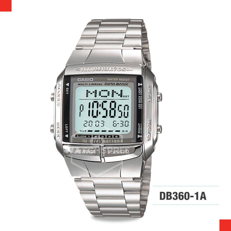 Casio Vintage Watch DB360-1A Watchspree