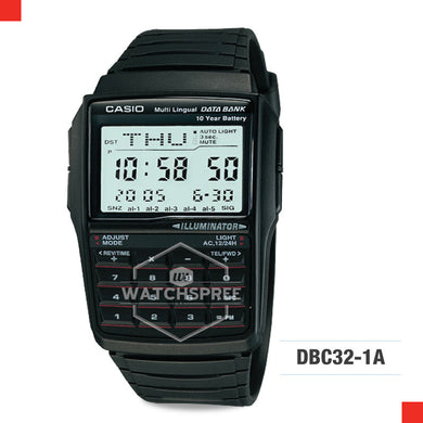 Casio Vintage Watch DBC32-1A Watchspree