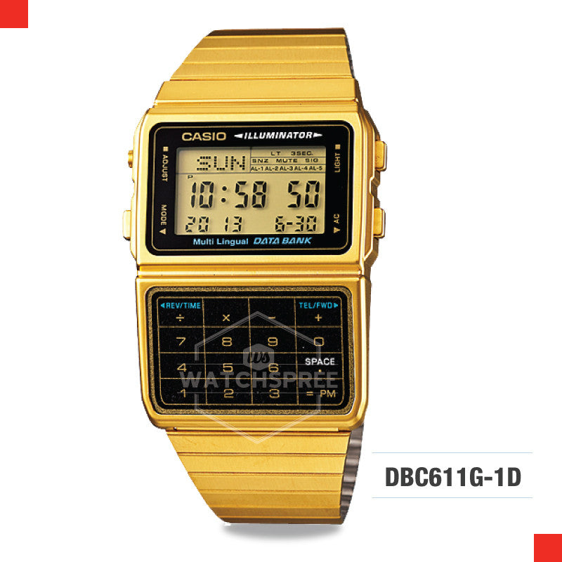 Casio Vintage Watch DBC611G-1D Watchspree
