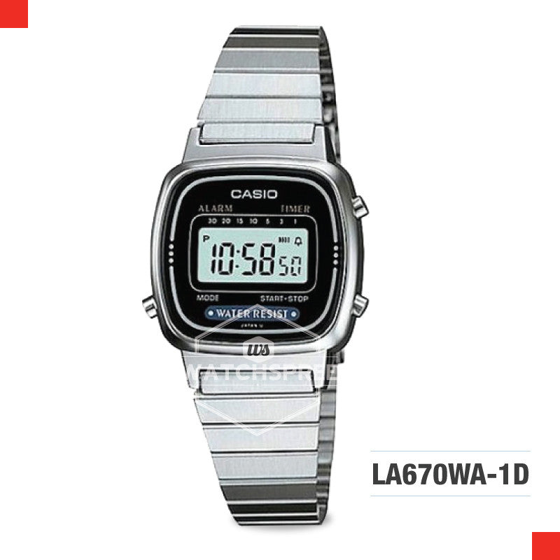 Casio Vintage Watch LA670WA-1D Watchspree