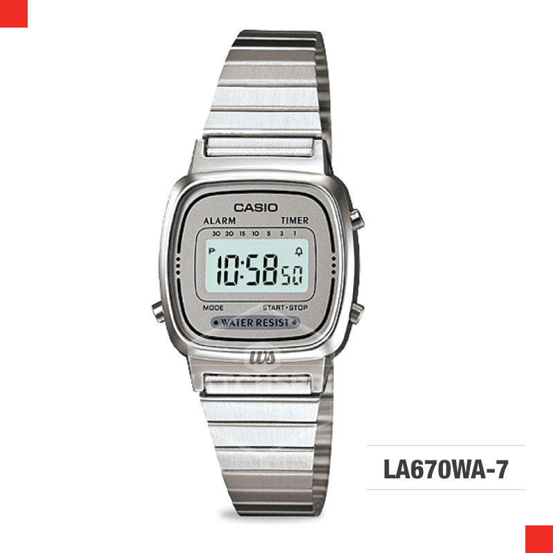 Casio Vintage Watch LA670WA-7D Watchspree