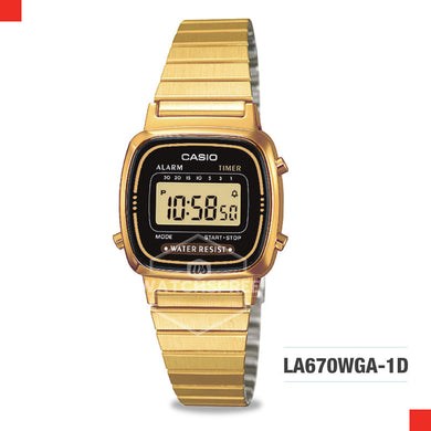 Casio Vintage Watch LA670WGA-1D Watchspree