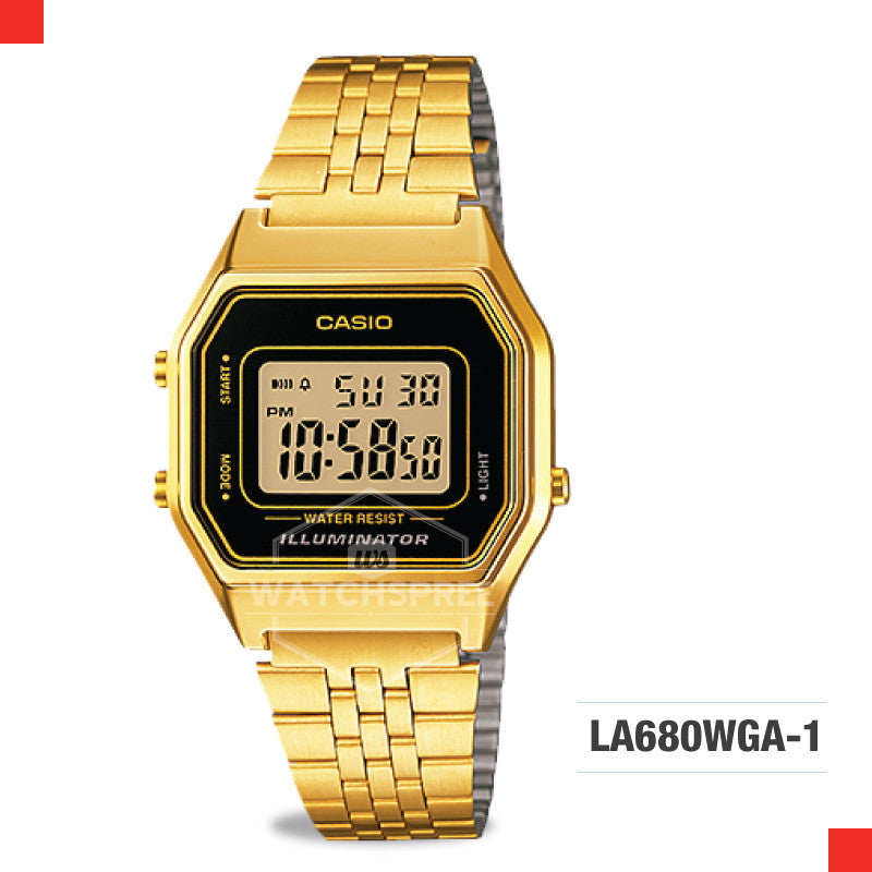 Casio Vintage Watch LA680WGA-1D Watchspree