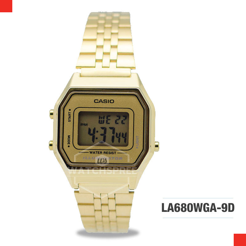 Casio Vintage Watch LA680WGA-9D Watchspree