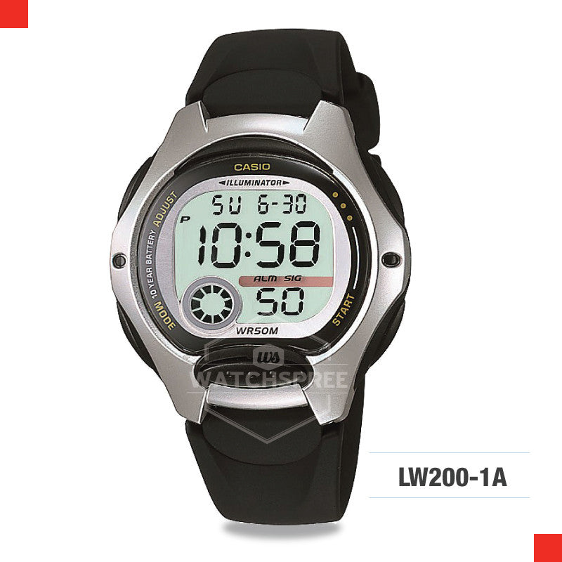 Casio Watch LW200-1A Watchspree