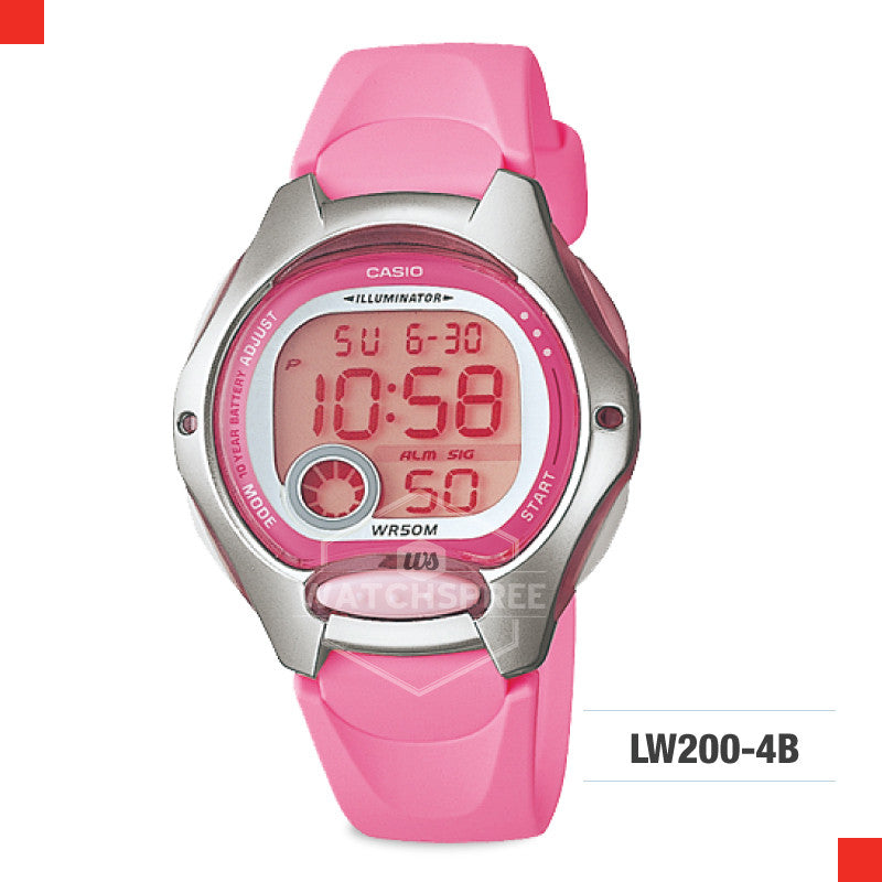 Casio Watch LW200-4B Watchspree