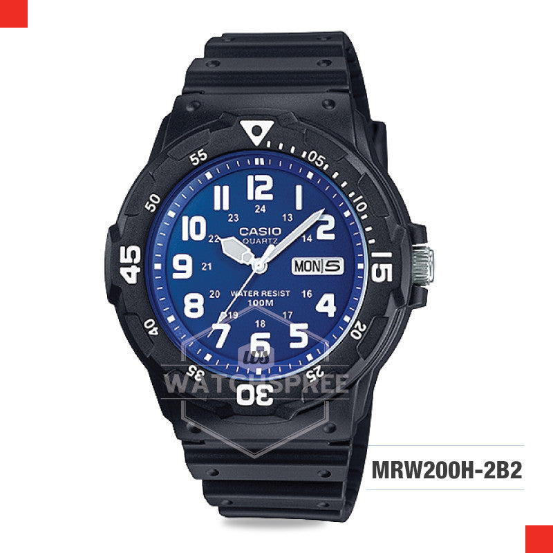 Casio Watch MRW200H-2B2 Watchspree