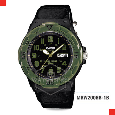 Casio Watch MRW200HB-1B Watchspree