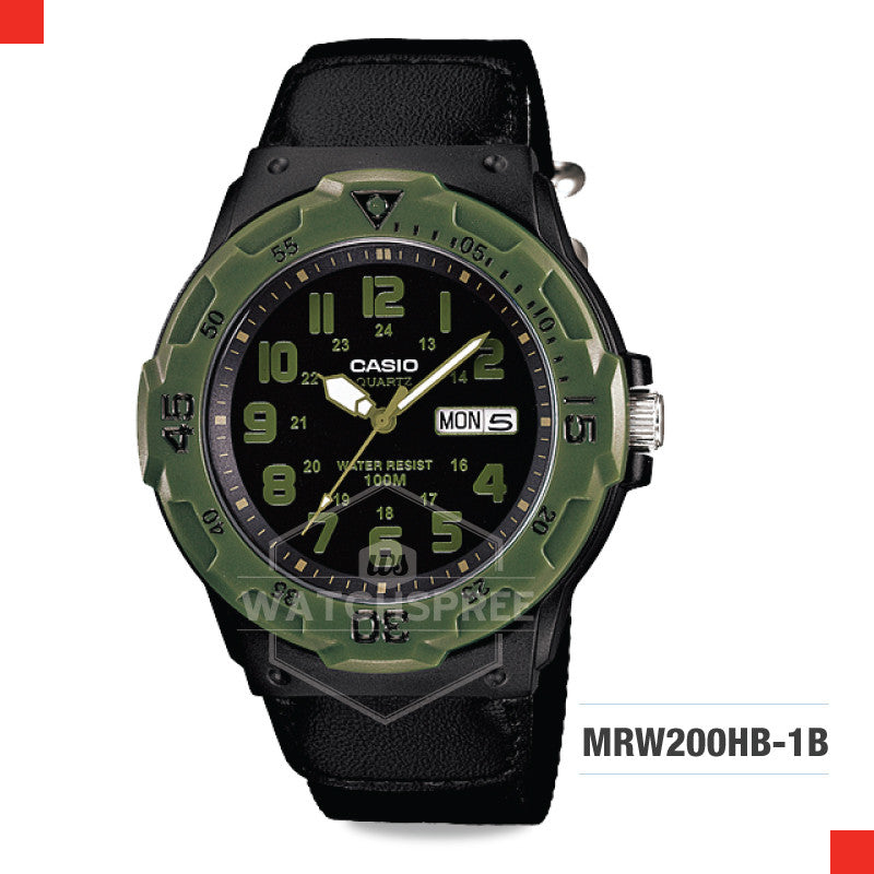 Casio Watch MRW200HB-1B Watchspree