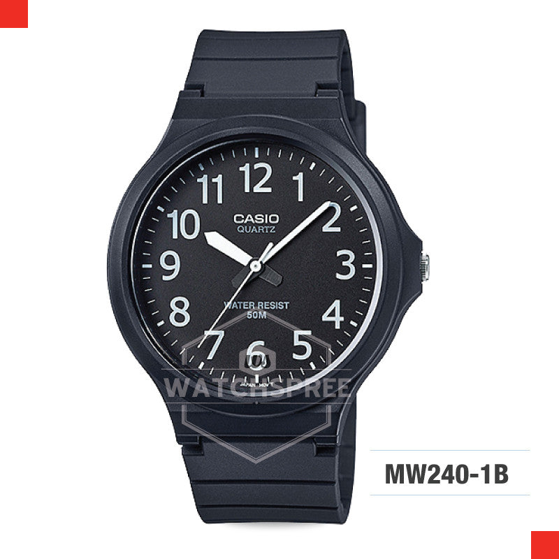 Casio Watch MW240-1B Watchspree