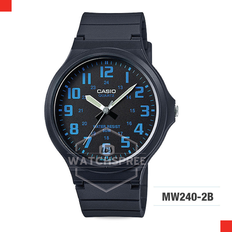 Casio Watch MW240-2B Watchspree