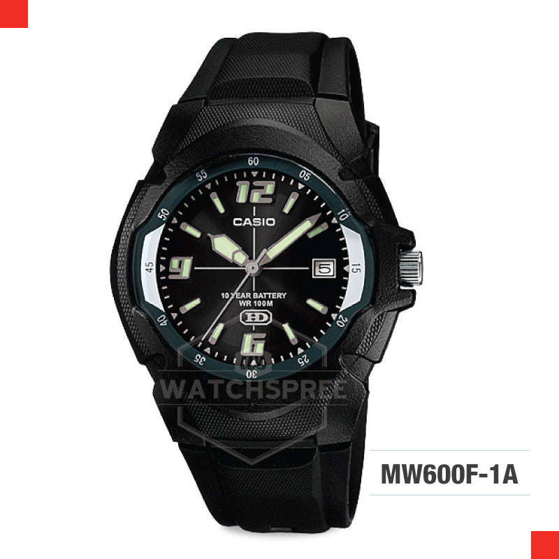 Casio Watch MW600F-1A Watchspree