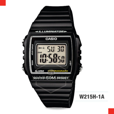 Casio Watch W215H-1A Watchspree