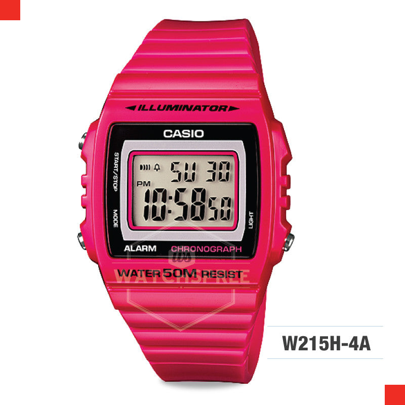 Casio Watch W215H-4A Watchspree