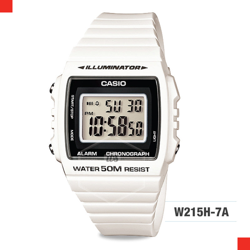 Casio Watch W215H-7A Watchspree