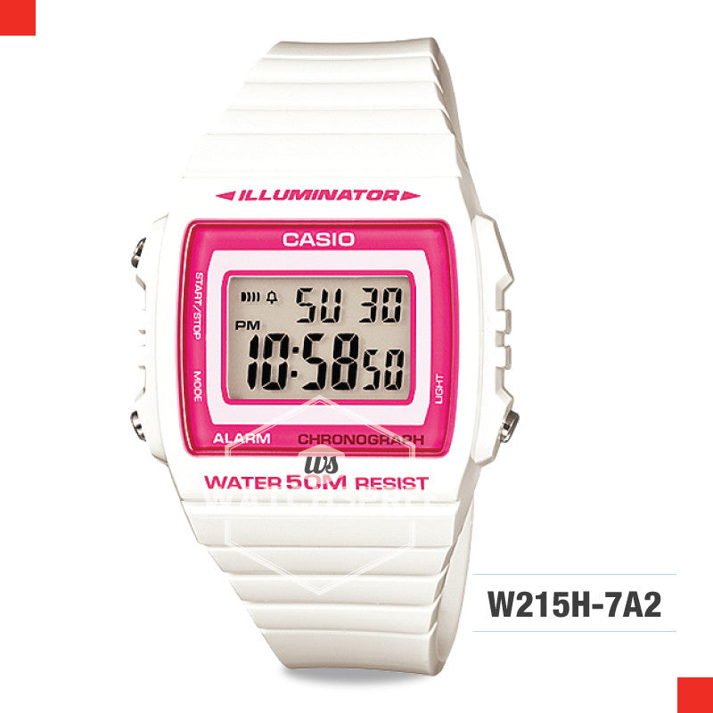 Casio Watch W215H-7A2 Watchspree