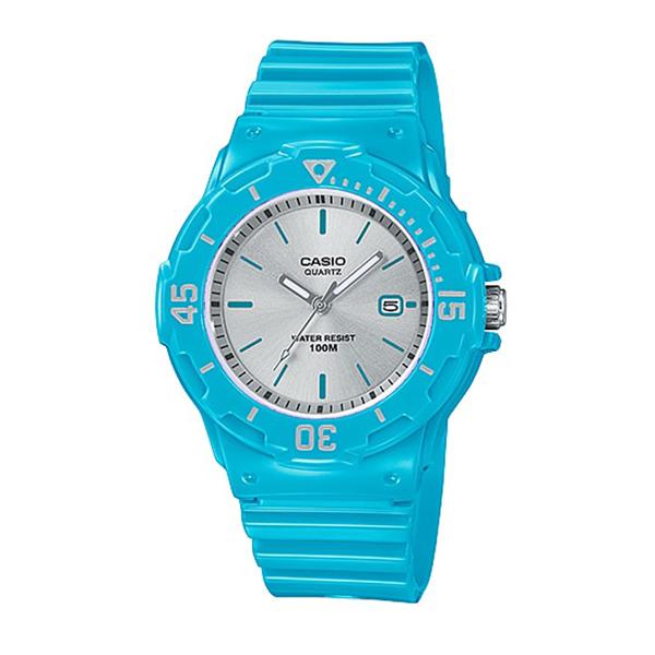 Casio Women's Analog Blue Resin Band Watch LRW200H-2E3 LRW-200H-2E3 Watchspree