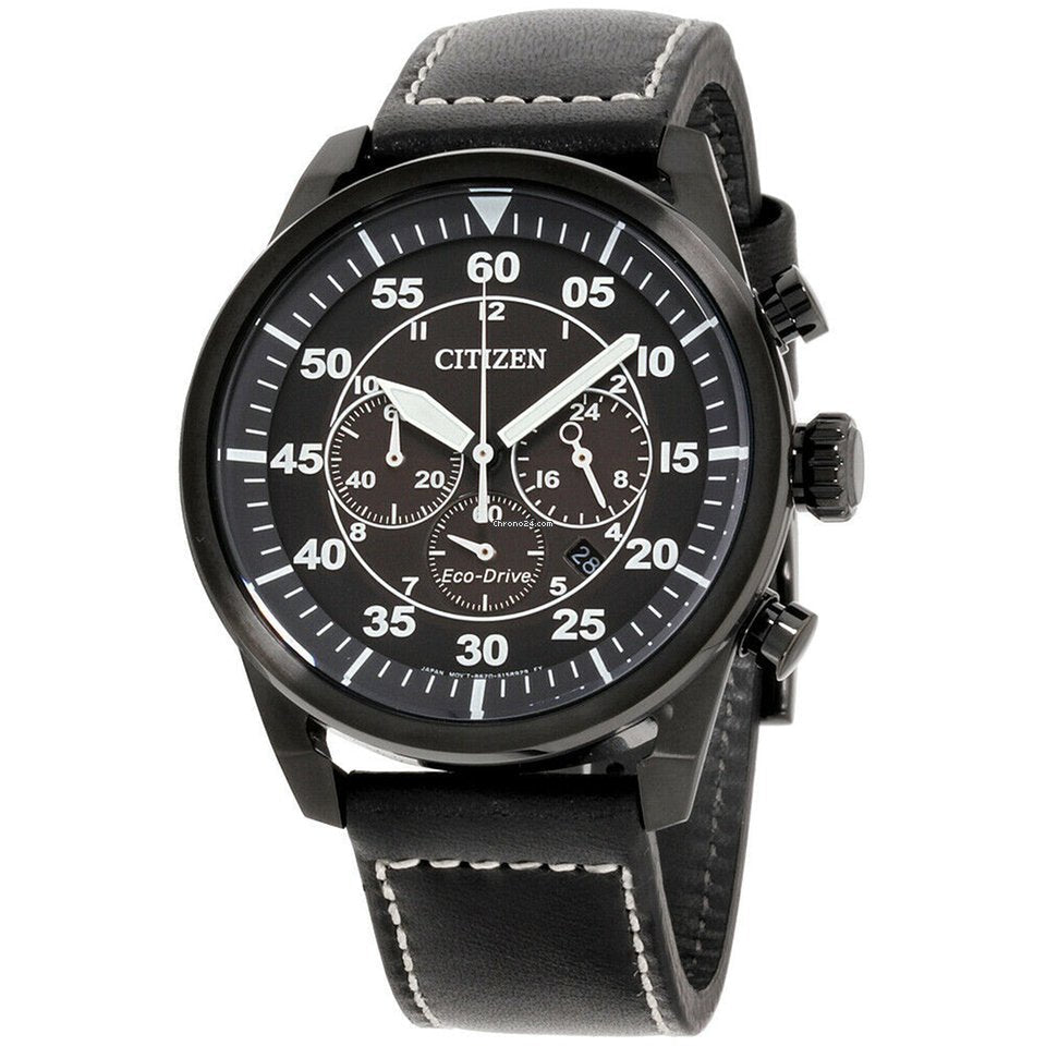 Citizen Avion Chronograph Luminous Hands 44 mm Men's Watch CA4215-21H Watchspree