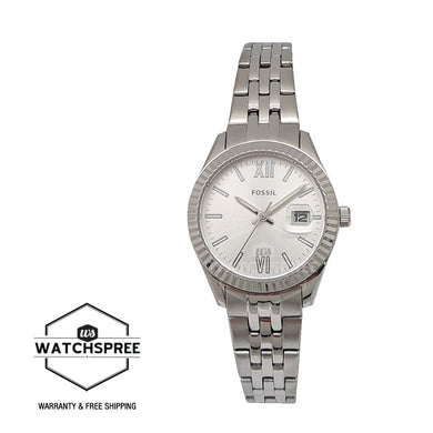 Fossil Ladies' Scarlette Micro Three-Hand Date Stainless Steel Watch ES4991 Watchspree