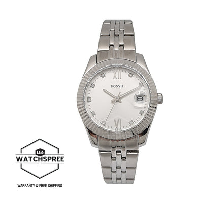 Fossil Ladies' Scarlette Mini Three-Hand Date Stainless Steel Watch ES4897 Watchspree