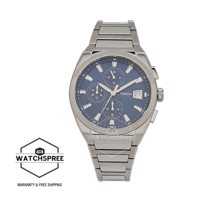 Fossil Men's Everett Chronograph Stainless Steel Watch FS5795 Watchspree