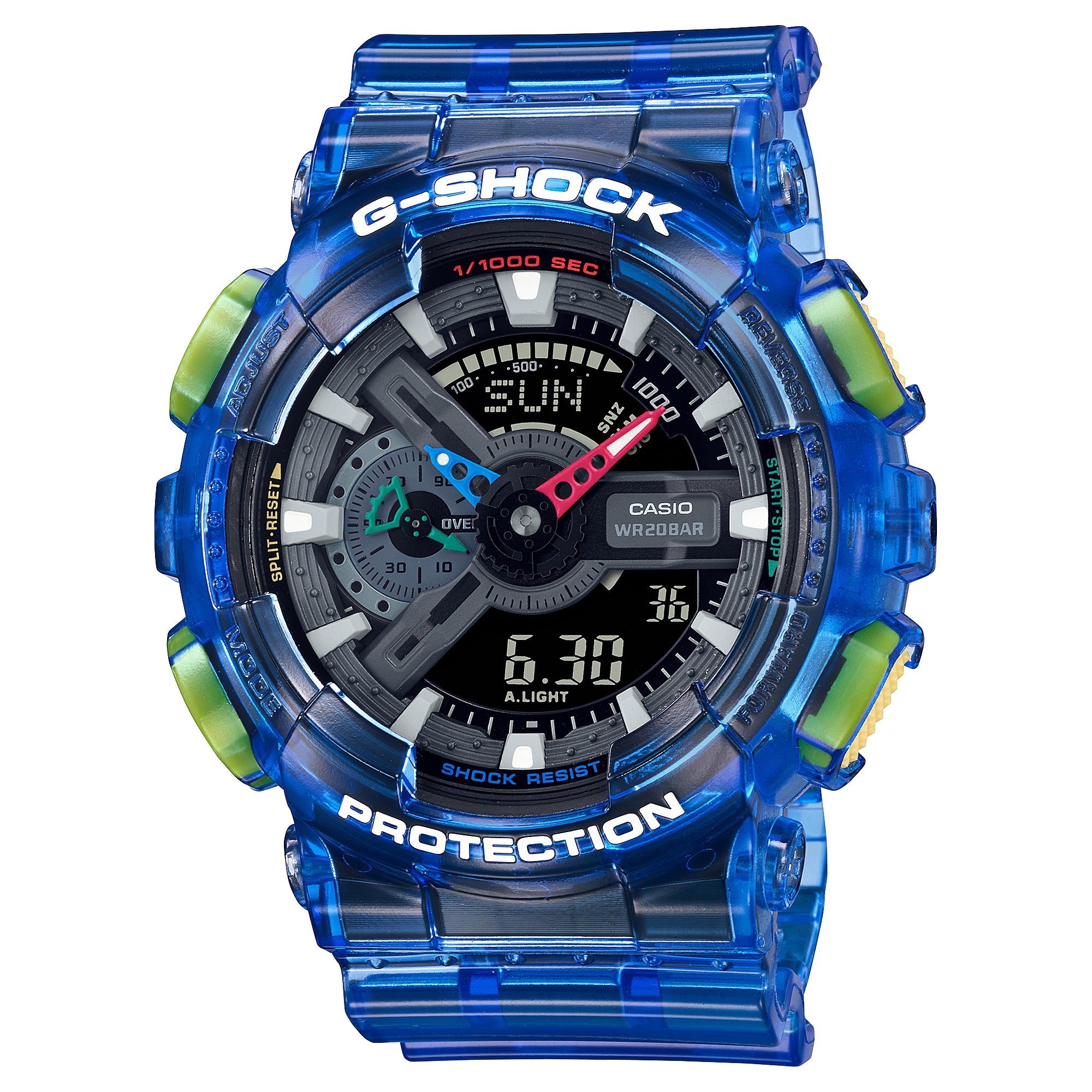 Casio G-Shock GA-110 Lineup Retrofuture Series Watch GA110JT-2A GA-110JT-2A