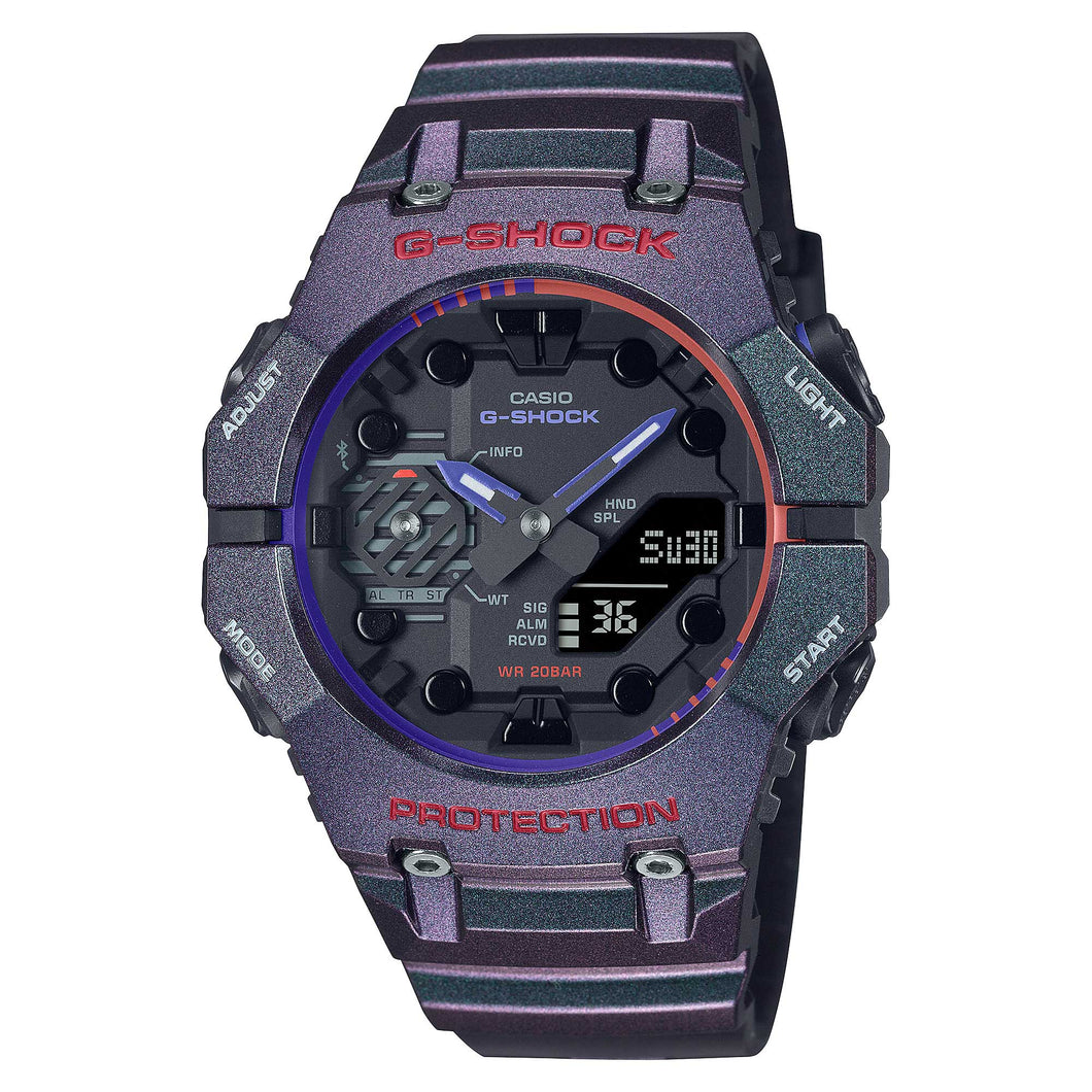 Casio G-Shock GA-B001 Lineup Aim High Collection Carbon Core Guard Structure Bluetooth¨ Polarized Watch GAB001AH-6A GA-B001AH-6A